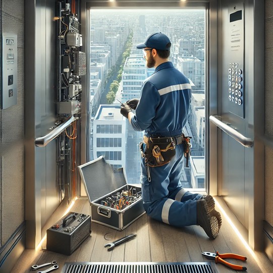 رفع خرابی آسانسور شبانه روزی